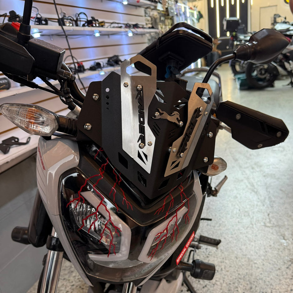CUPULA EN ACERO TVS RAIDER
