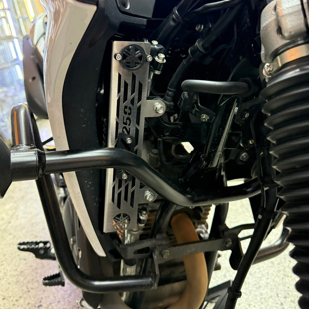 PROTECTOR DE RADIADOR EN ACERO YAMAHA XTZ 250 2010/2019 - XTZ 250 ABS