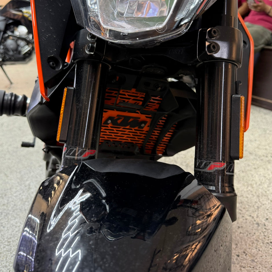 PROTECTOR DE RADIADOR EN ACERO KTM DUKE 200/250/390 NG