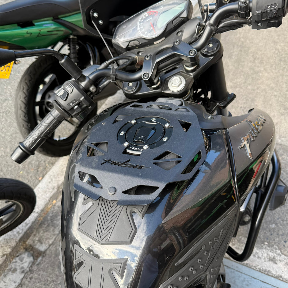 BASE TANKBAG PARRILLA AUXILIAR DE TANQUE BAJAJ PULSAR N160/250