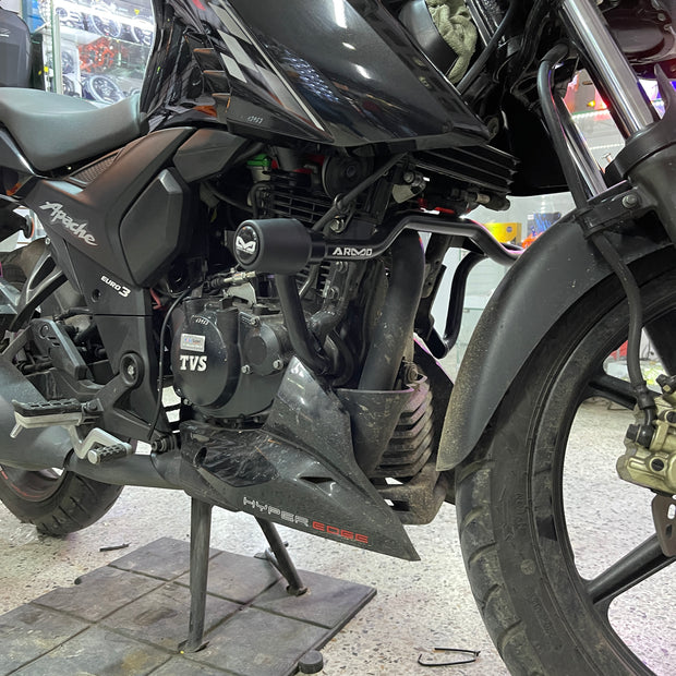 BARRA DE PROTECCIÓN CON SLIDER ARMO TVS APACHE 160/200 4V