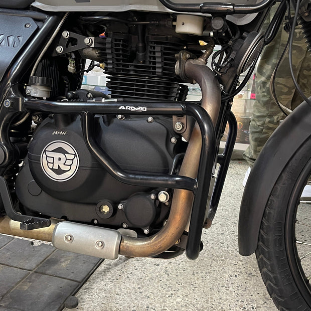 BARRA DE PROTECCIÓN CON SLIDER ARMO ROYAL ENFIELD HIMALAYAN/SCRAM 411