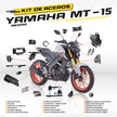ARMADURA - KIT EN ACERO YAMAHA MT-15
