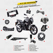 ARMADURA - KIT EN ACERO TVS RAIDER 125 - FI