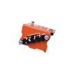 PROTECTOR DE BOMBA O DEPOSITO DE LIQUIDO DE FRENO DELANTERO EN ACERO KTM DUKE 200/390 G1 - KTM DUKE 200/250/390 NG