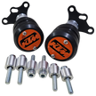SLIDERS DE ALTO IMPACTO KTM DUKE 200/250/390 NG 3 PUNTOS DE APOYO