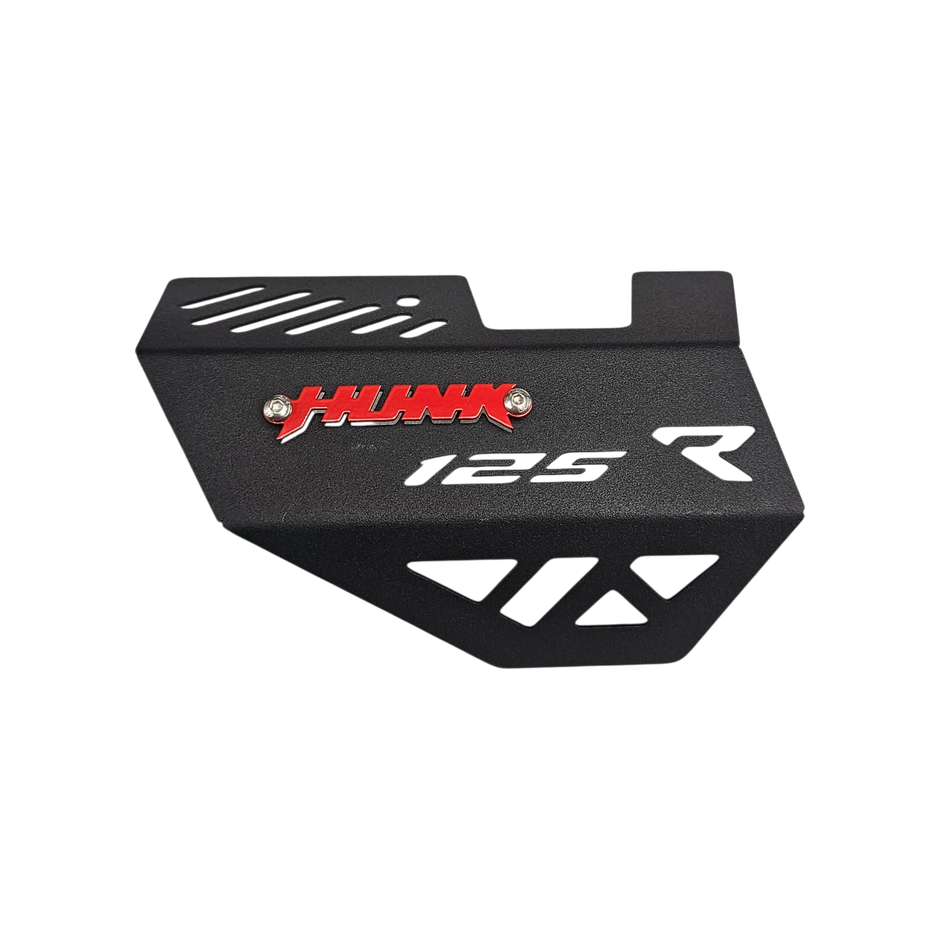 LÁMINA DE EXOSTO EN ACERO HERO HUNK 125R
