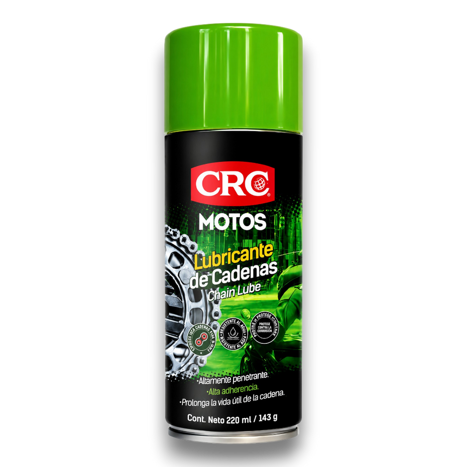 LUBRICANTE DE CADENAS MOTO 220 ML CRC