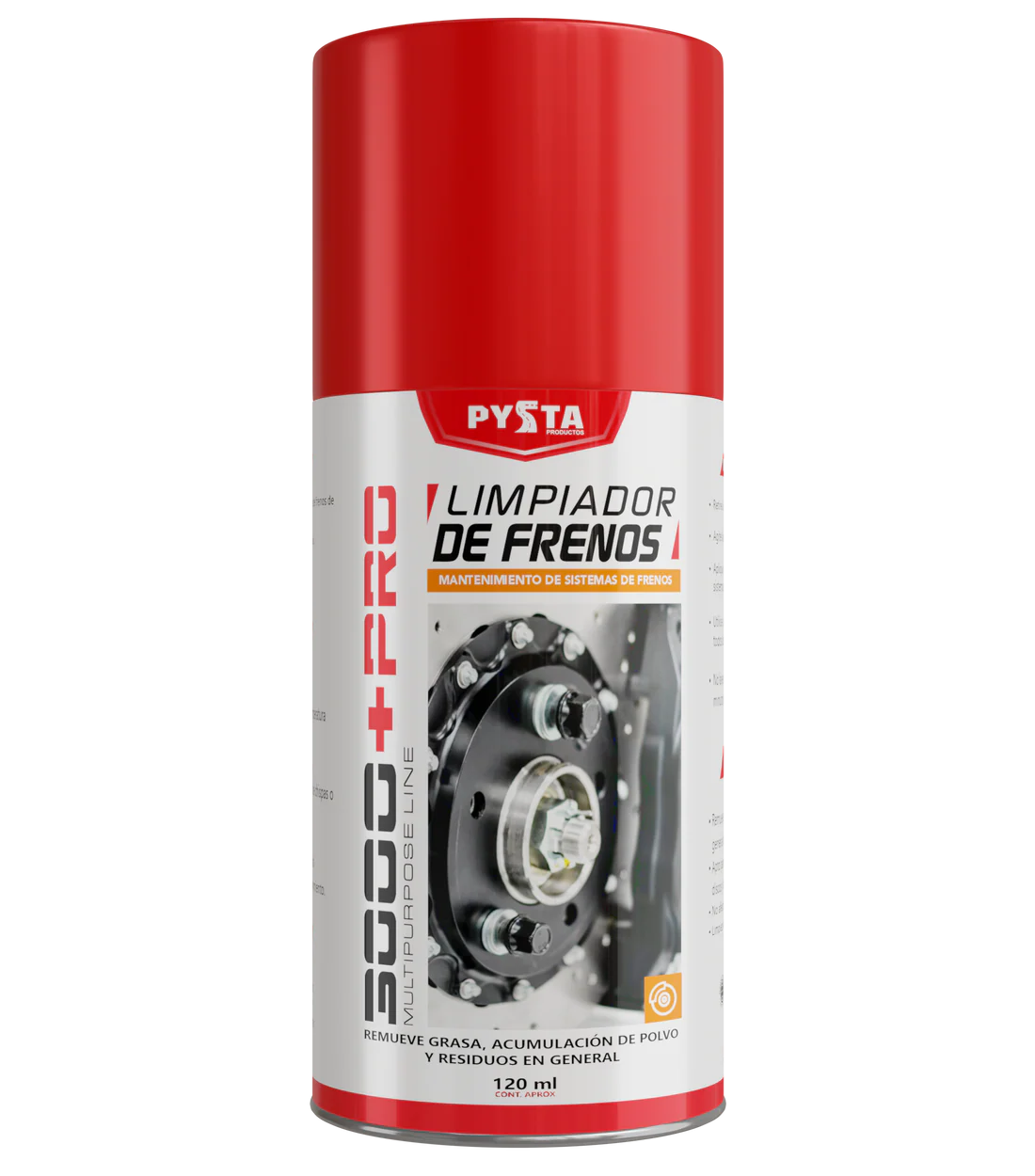 AEROSOL LIMPIADOR DE FRENOS 120 ML PYSTA