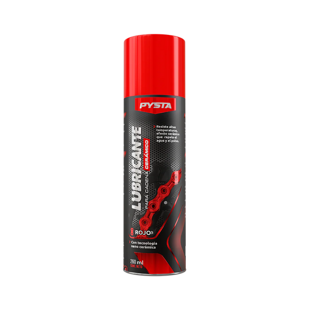 AEROSOL LUBRICANTE DE CADENA CERAMICO 260 ML PYSTA