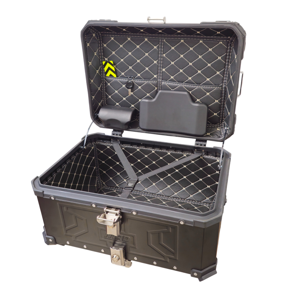 MALETERO 65 LITROS IMPORTADO ALUMINIO