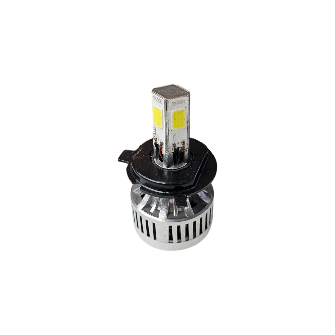 BOMBILLO LED BLANCO MOTOLED 4 CARAS (UNIDAD) 6.000 LUMENS AC/DC