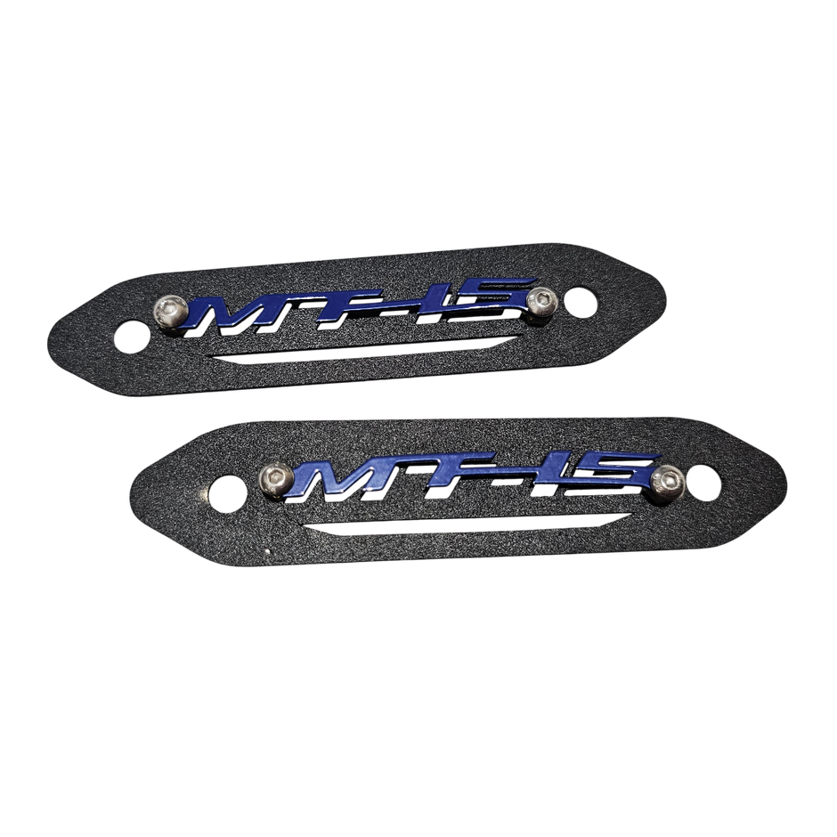 LUJOS LATERALES EN ACERO YAMAHA MT-15 PAR