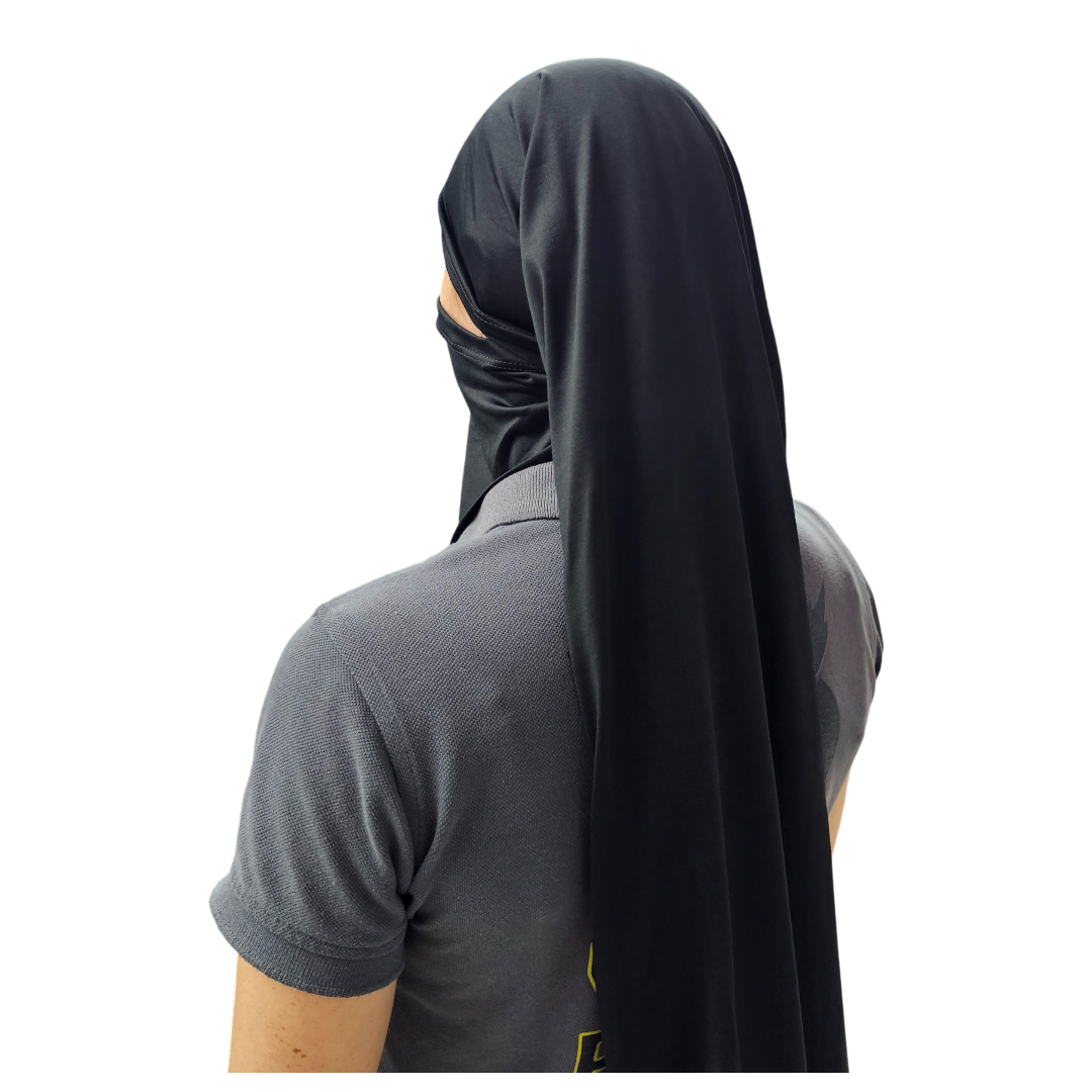 MULTICLAVA (BALACLAVA O MASCARA CON CUELLO) NEGRO