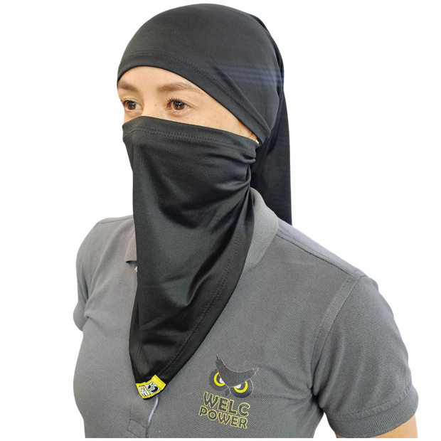 MULTICLAVA (BALACLAVA O MASCARA CON CUELLO) NEGRO