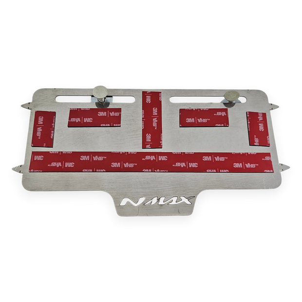 PORTA PLACA EN ACERO FLOTANTE SIN PERFORAR YAMAHA NMAX