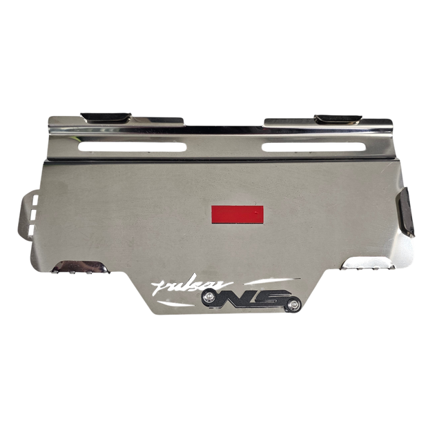 PORTA PLACA EN ACERO BAJAJ PULSAR NS400Z - NS 200 UG 2 SIN PERFORAR