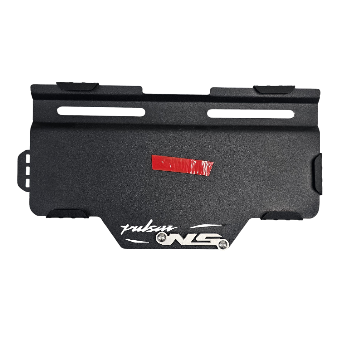 PORTA PLACA EN ACERO BAJAJ PULSAR NS400Z - NS 200 UG 2 SIN PERFORAR