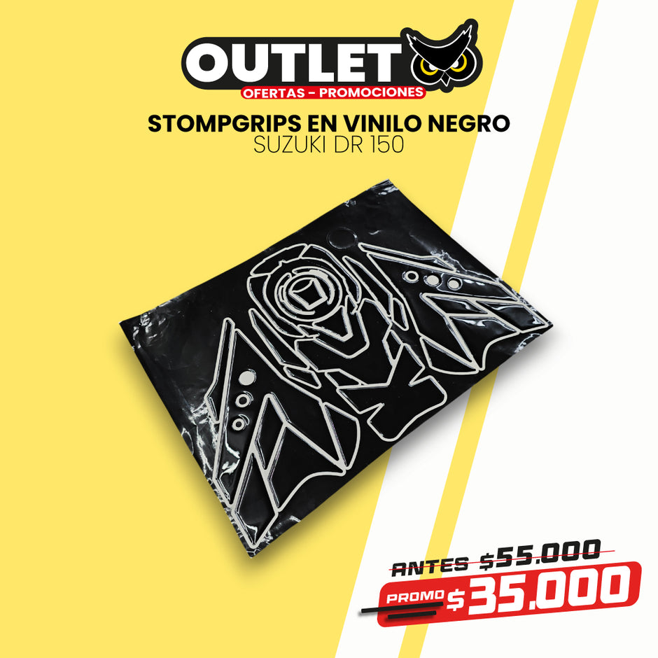KIT VINILO TIPO STOMPGRIPS SPECIAL EDITION SUZUKI DR 150