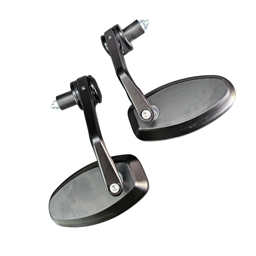 PAR ESPEJOS TIPO CAFE RACER TRIANGULAR