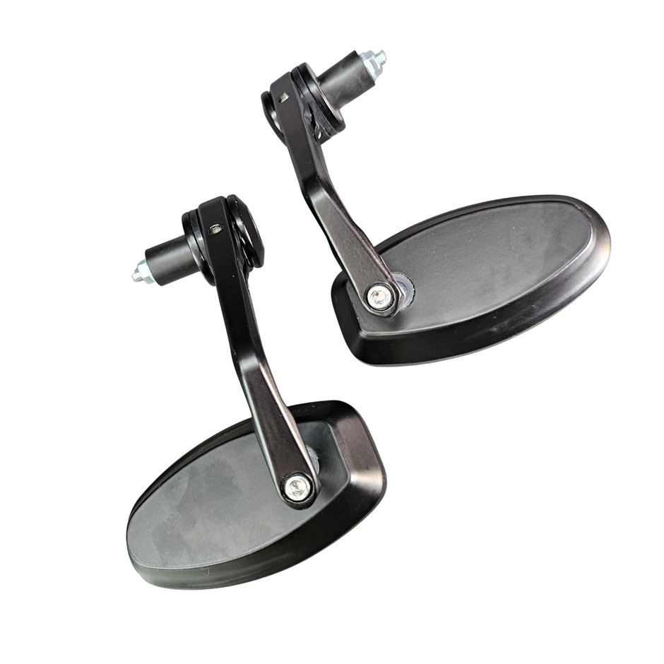 PAR ESPEJOS TIPO CAFE RACER TRIANGULAR