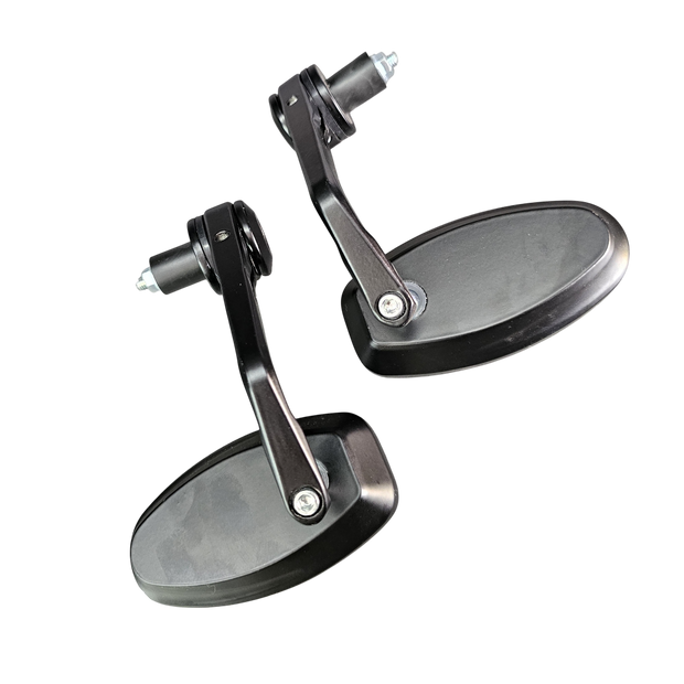 PAR ESPEJOS TIPO CAFE RACER TRIANGULAR