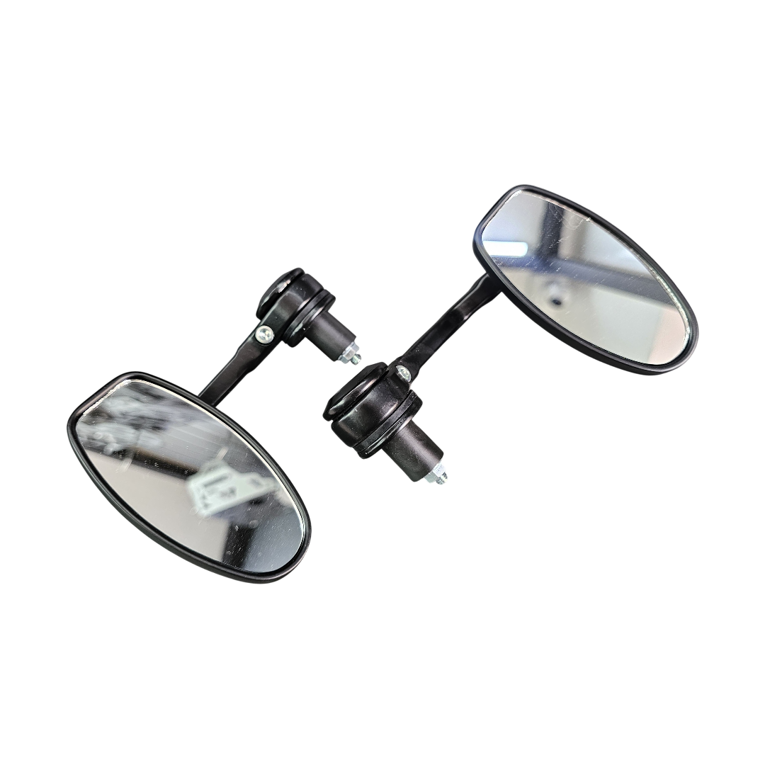 PAR ESPEJOS TIPO CAFE RACER TRIANGULAR