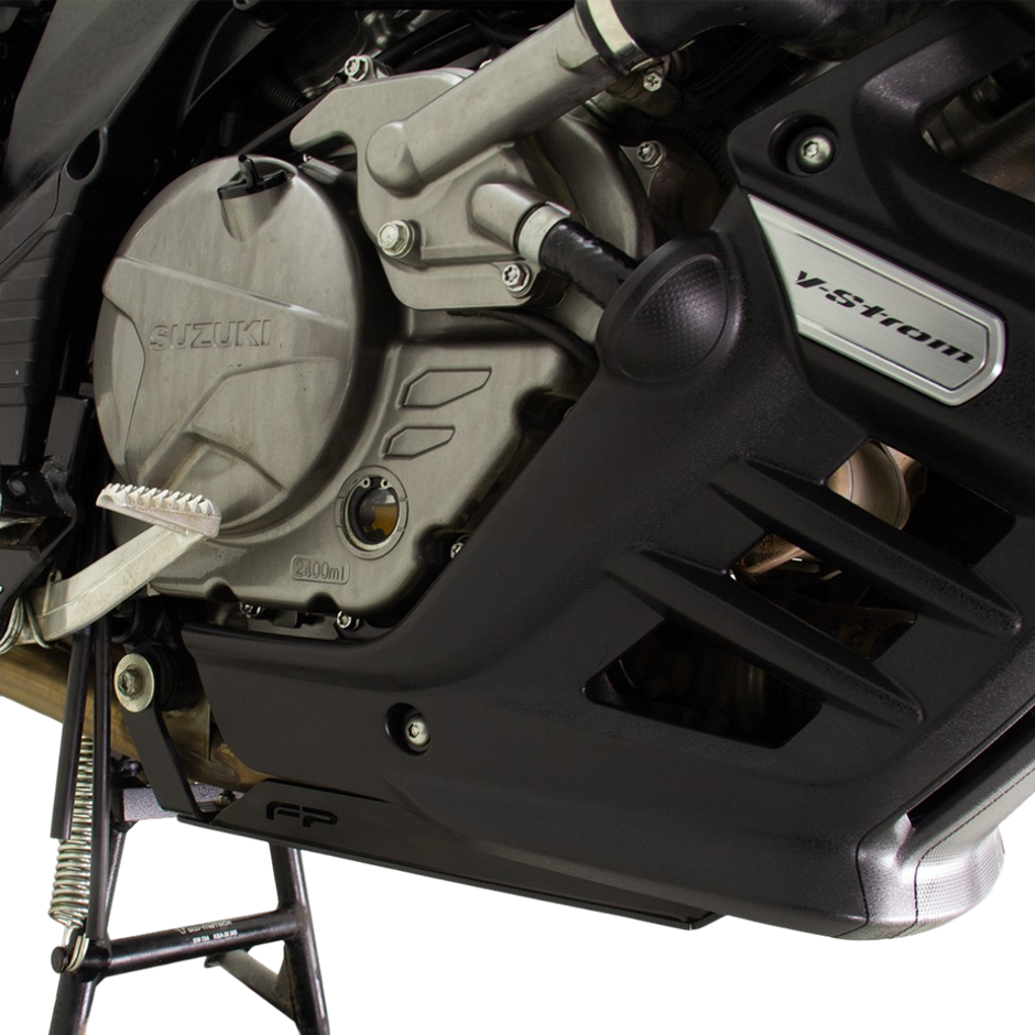 PROTECTOR DE MOTOR PECHERA FP VSTROM 650 XT-AT (CON EL PLASTICO ORIGINAL)