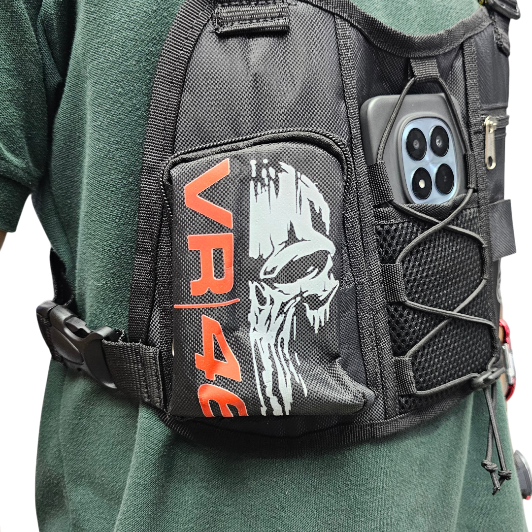 PECHERA PARA EL PECHO CON SOPORTE DE CELULAR GETO NINJA