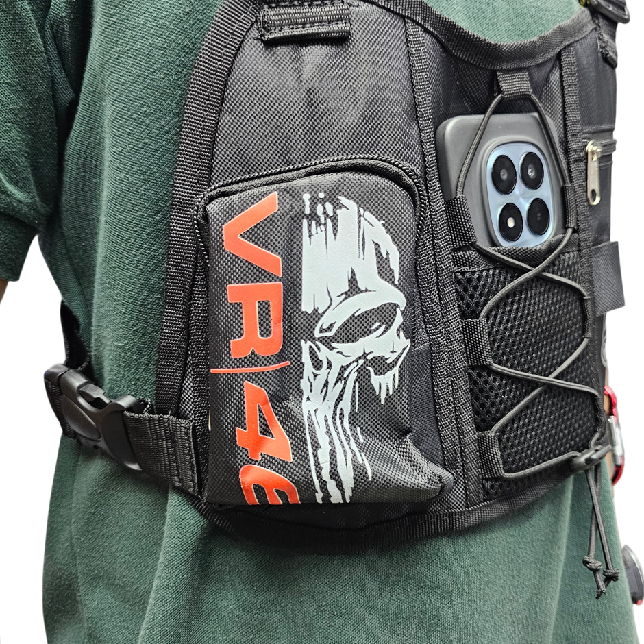 PECHERA PARA EL PECHO CON SOPORTE DE CELULAR GETO NINJA