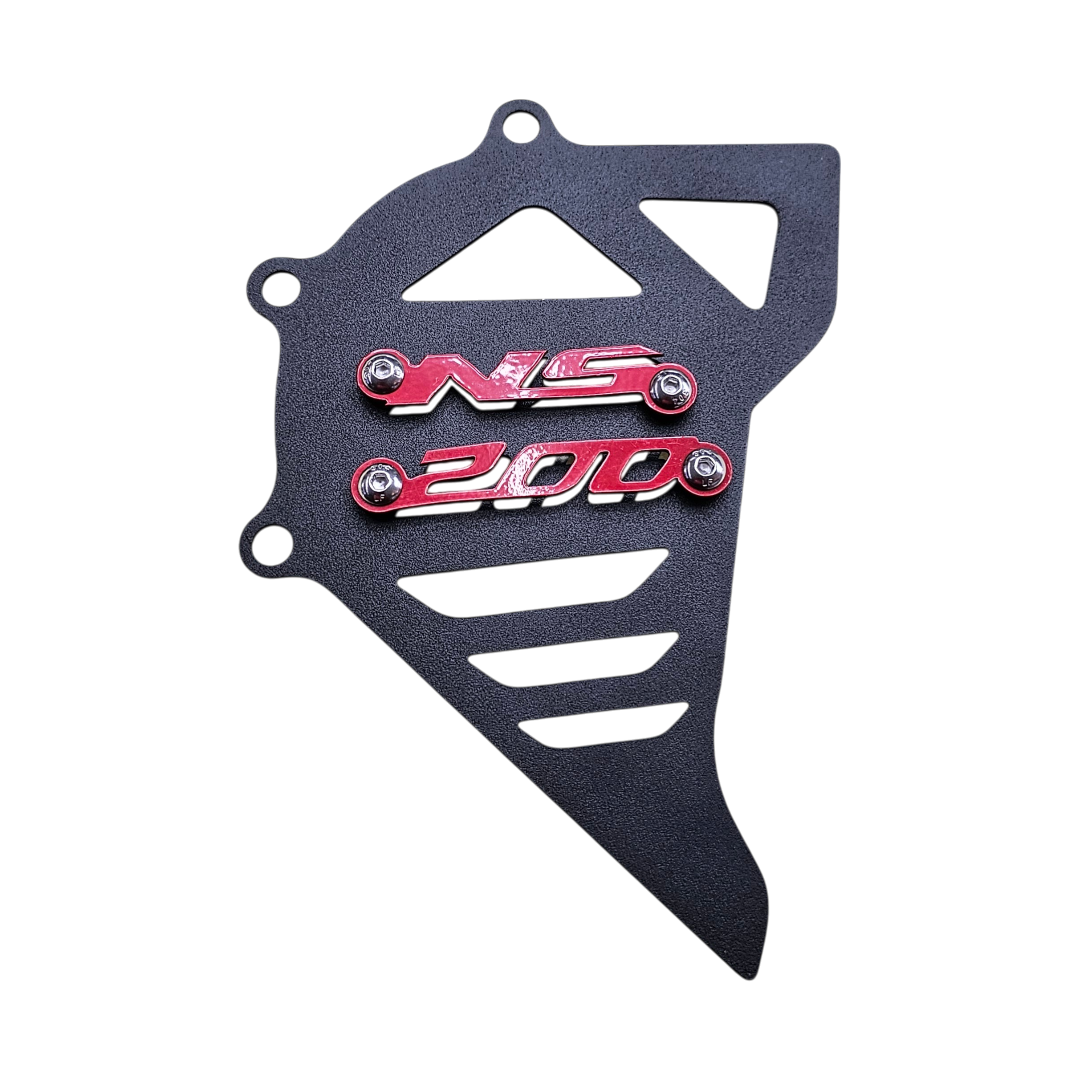 PROTECTOR TAPA PIÑON EN ACERO BAJAJ PULSAR NS 200