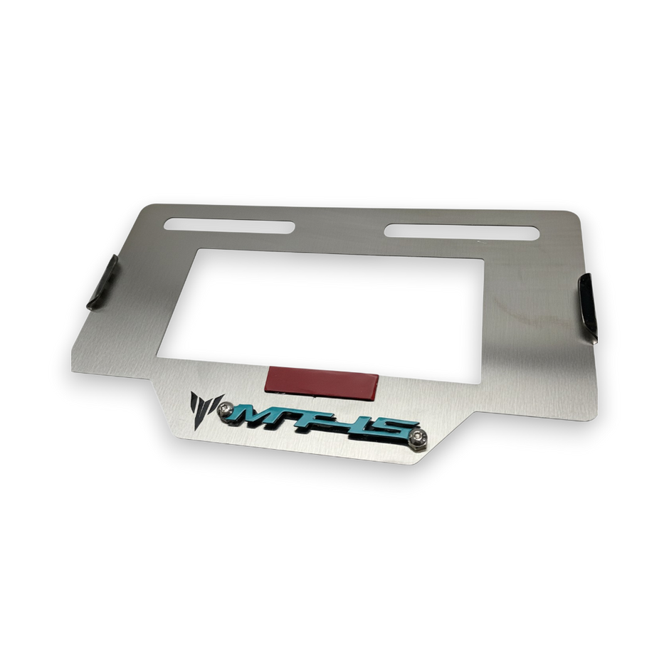 PORTA PLACA EN ACERO YAMAHA MT-15