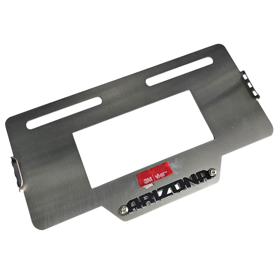 PORTA PLACA EN ACERO VICTORY MRX ARIZONA