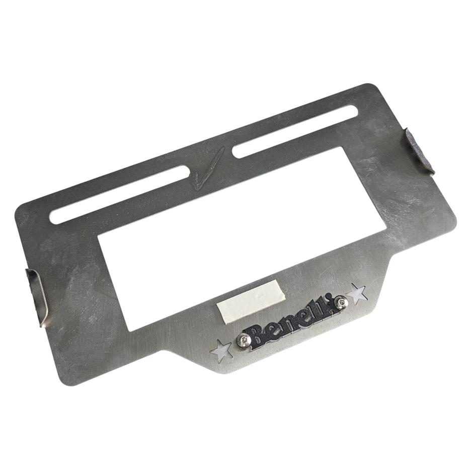 PORTA PLACA EN ACERO BENELLI