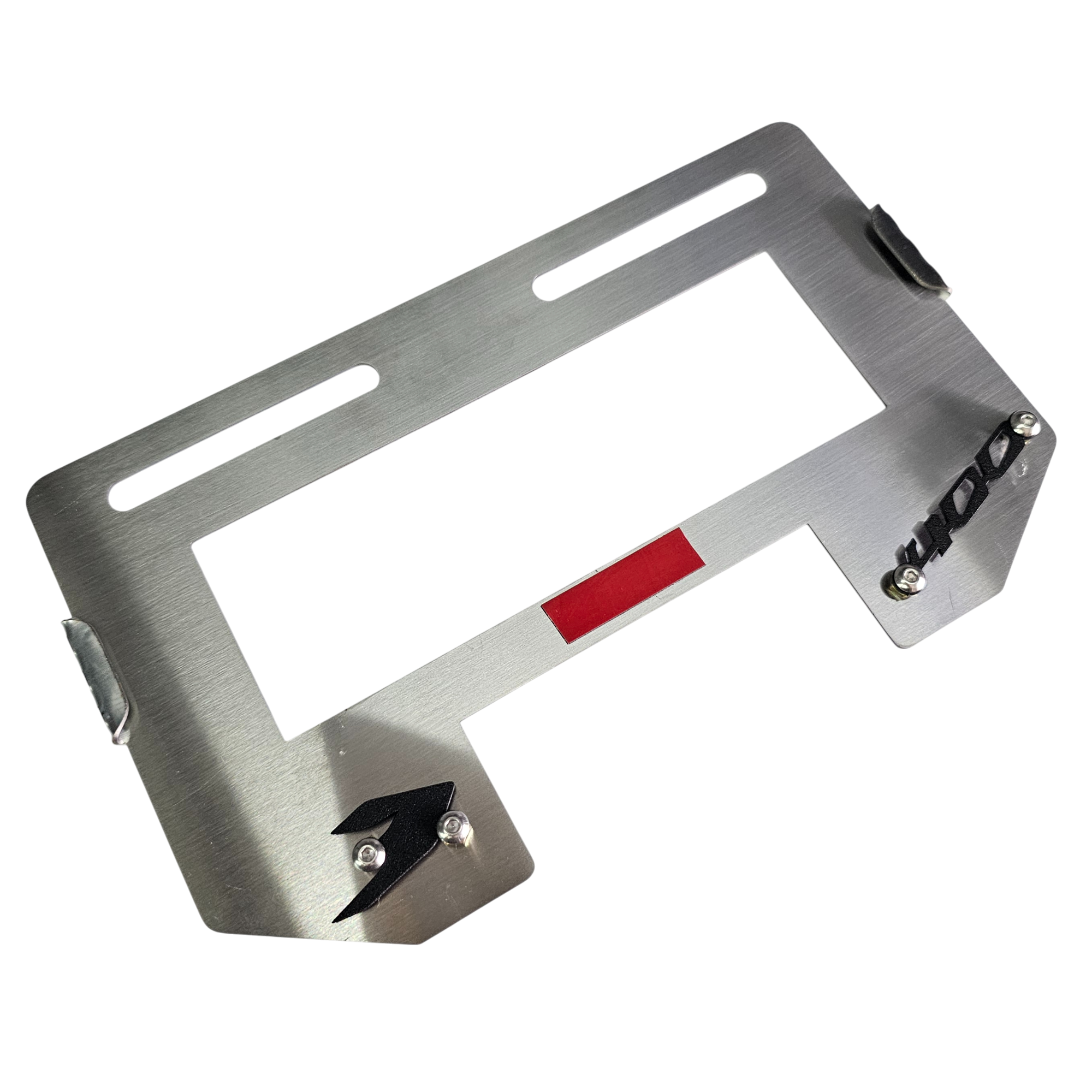 PORTA PLACA EN ACERO BAJAJ DOMINAR UG