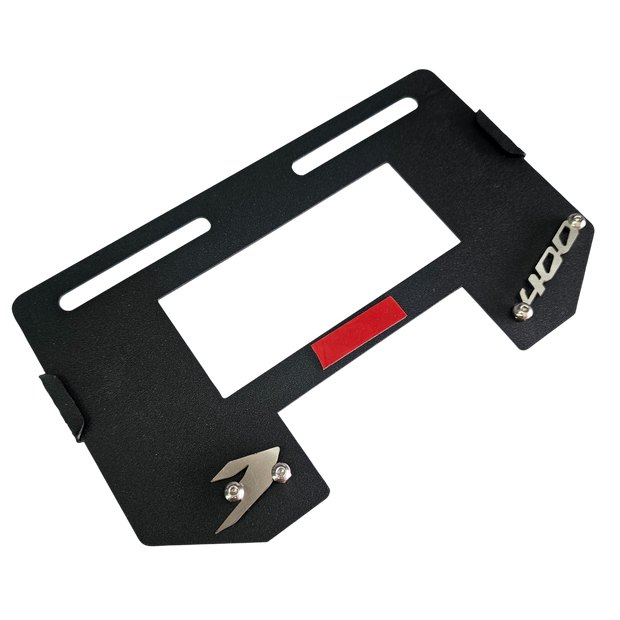 PORTA PLACA EN ACERO BAJAJ DOMINAR UG