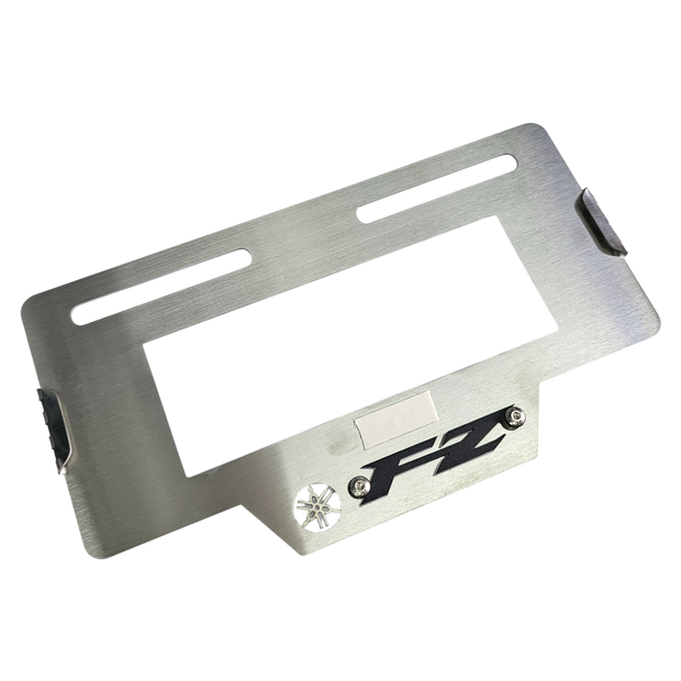 PORTA PLACA EN ACERO YAMAHA FZ
