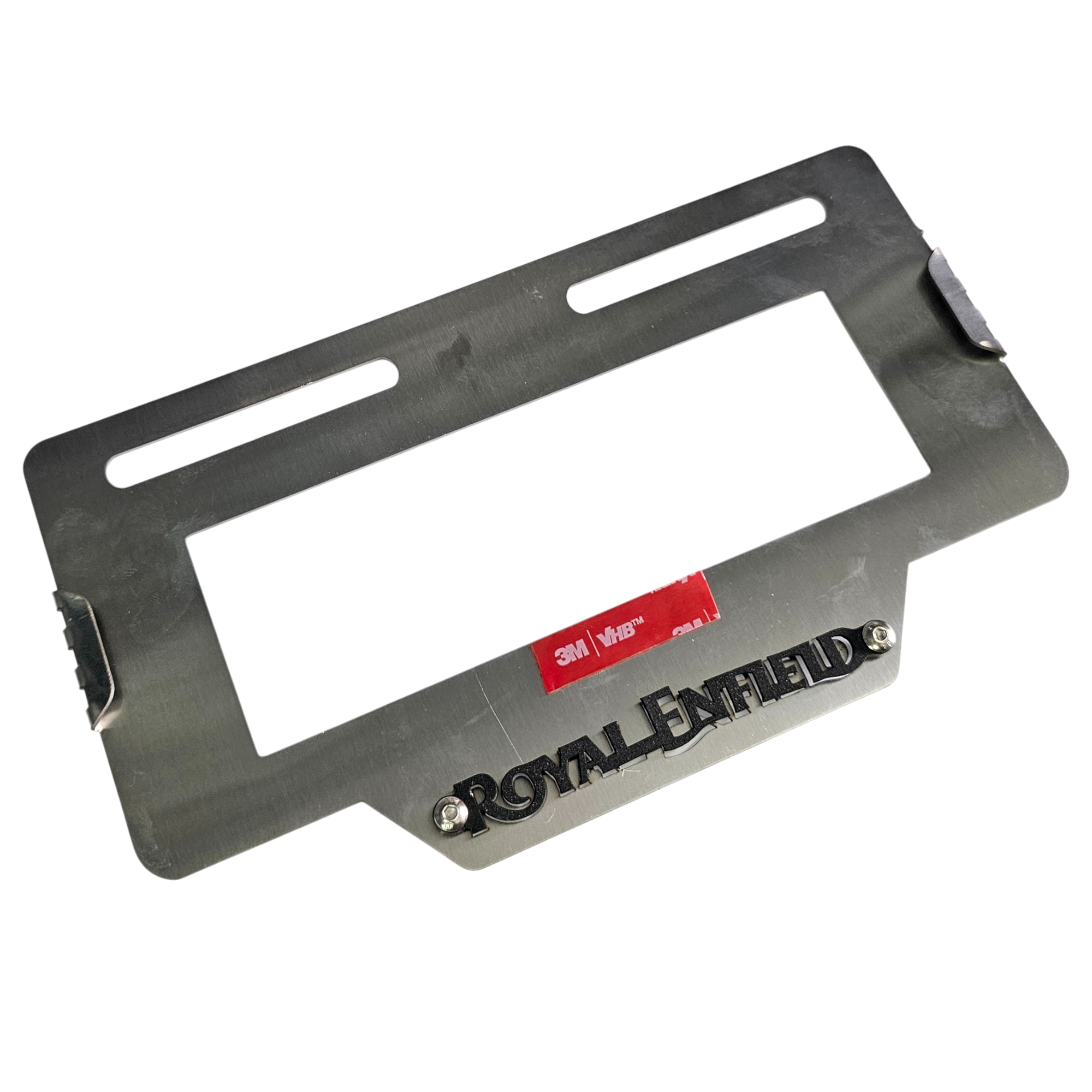 PORTA PLACA EN ACERO ROYAL ENFIELD