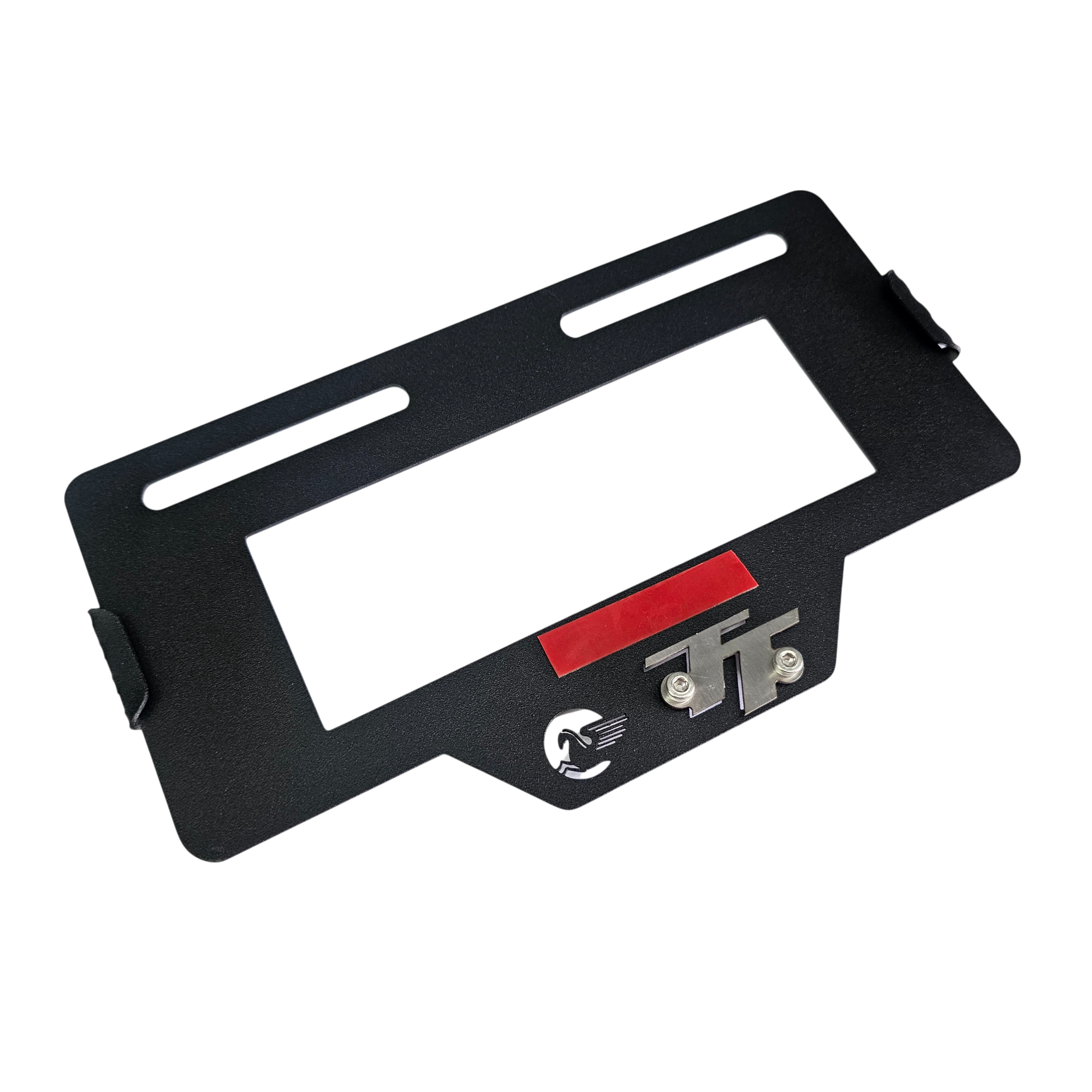 PORTA PLACA EN ACERO AKT TT