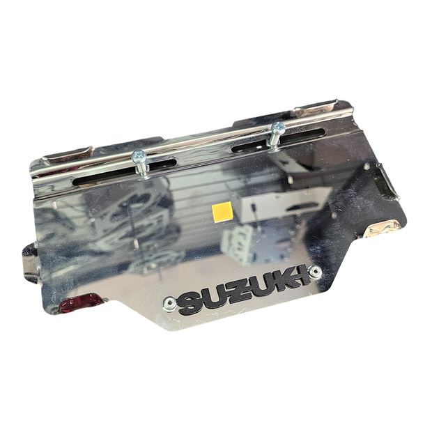 PORTA PLACA EN ACERO SIN PERFORAR SUZUKI
