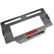PORTA PLACA EN ACERO VICTORY MRX