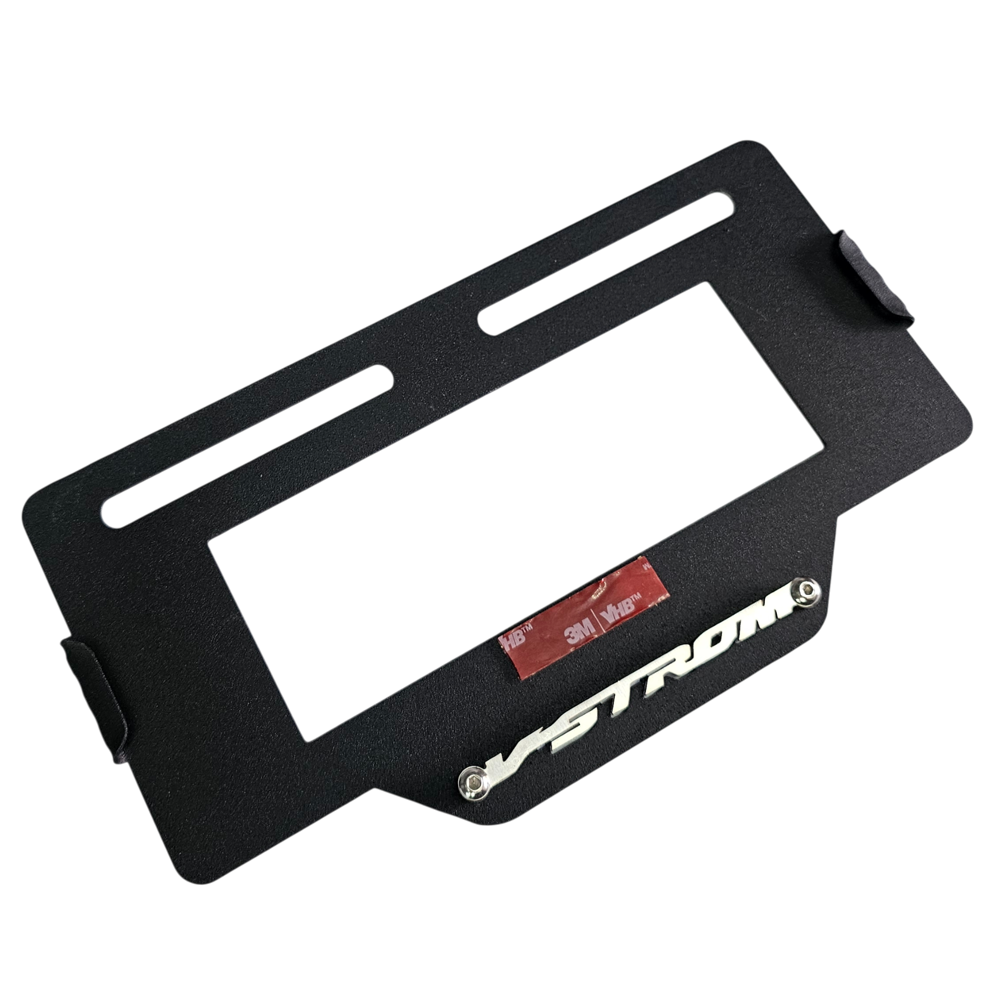 PORTA PLACA EN ACERO SUZUKI VSTROM