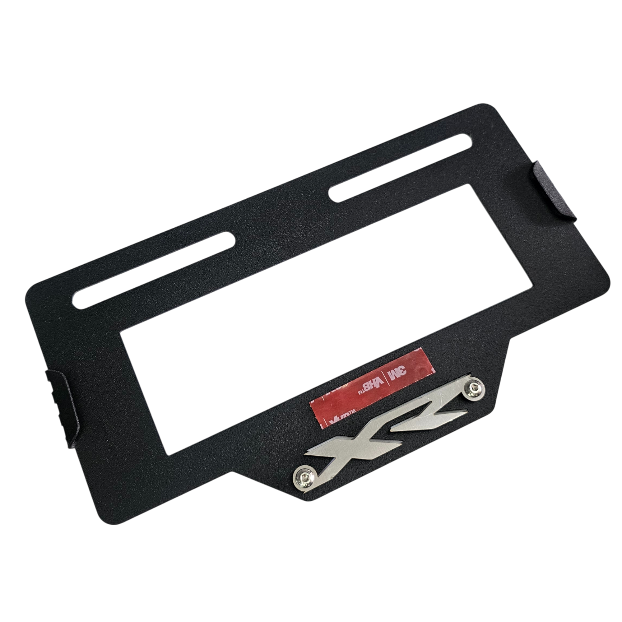 PORTA PLACA EN ACERO HONDA XR
