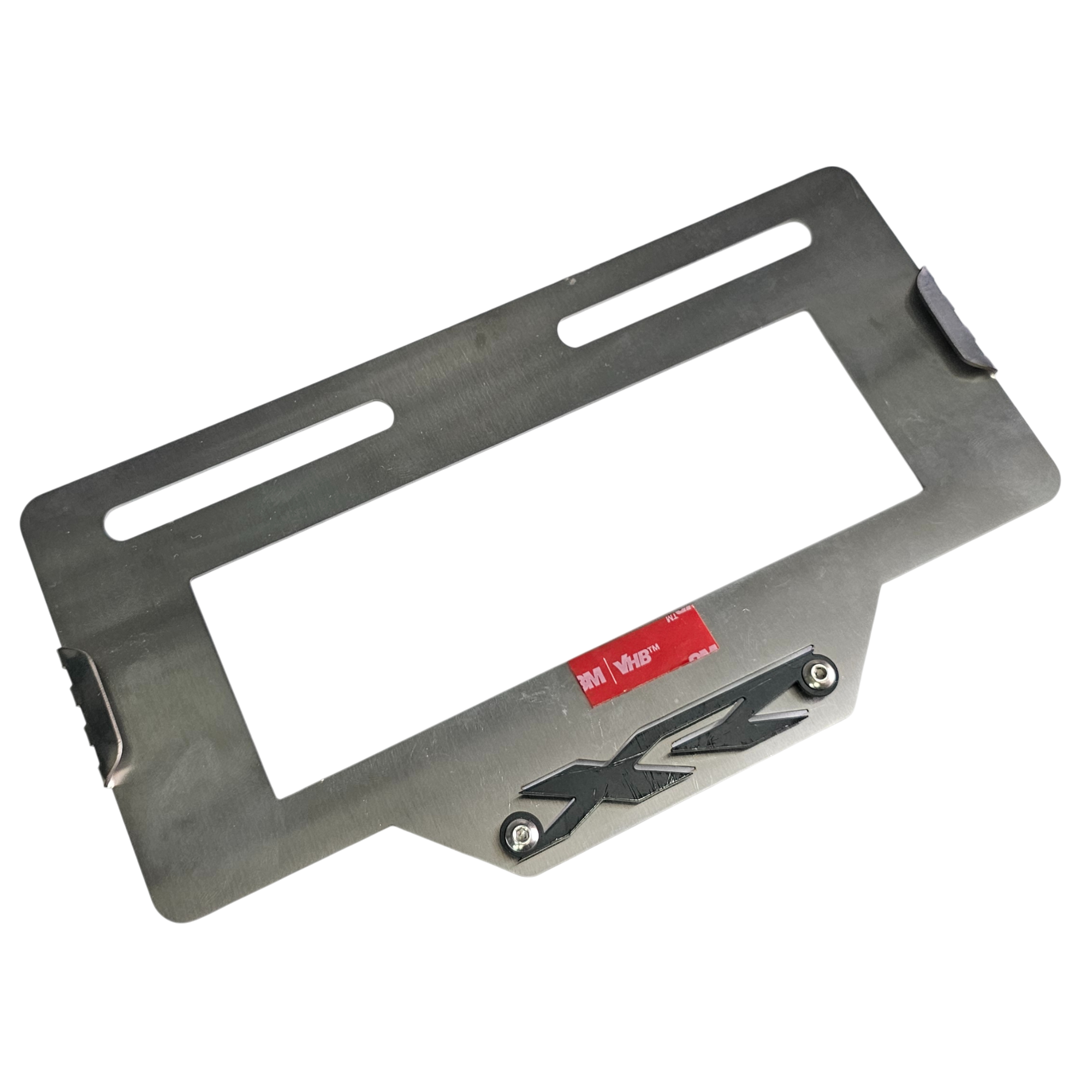 PORTA PLACA EN ACERO HONDA XR