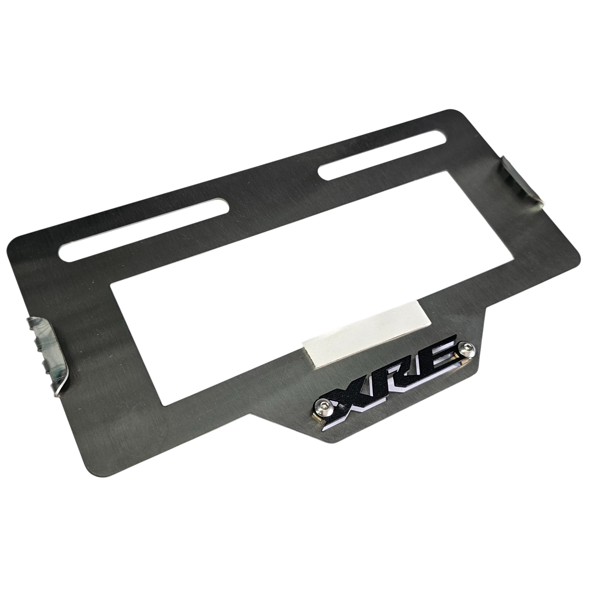 PORTA PLACA EN ACERO HONDA XRE