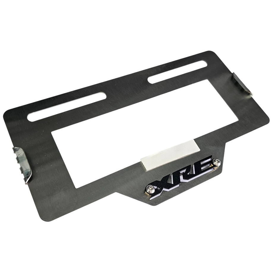 PORTA PLACA EN ACERO HONDA XRE
