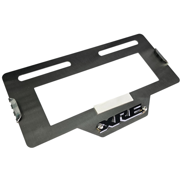 PORTA PLACA EN ACERO HONDA XRE