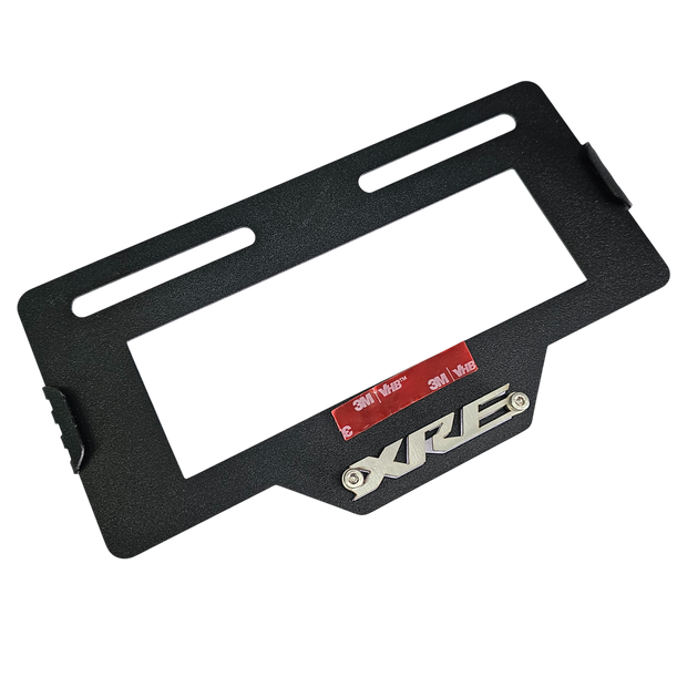 PORTA PLACA EN ACERO HONDA XRE