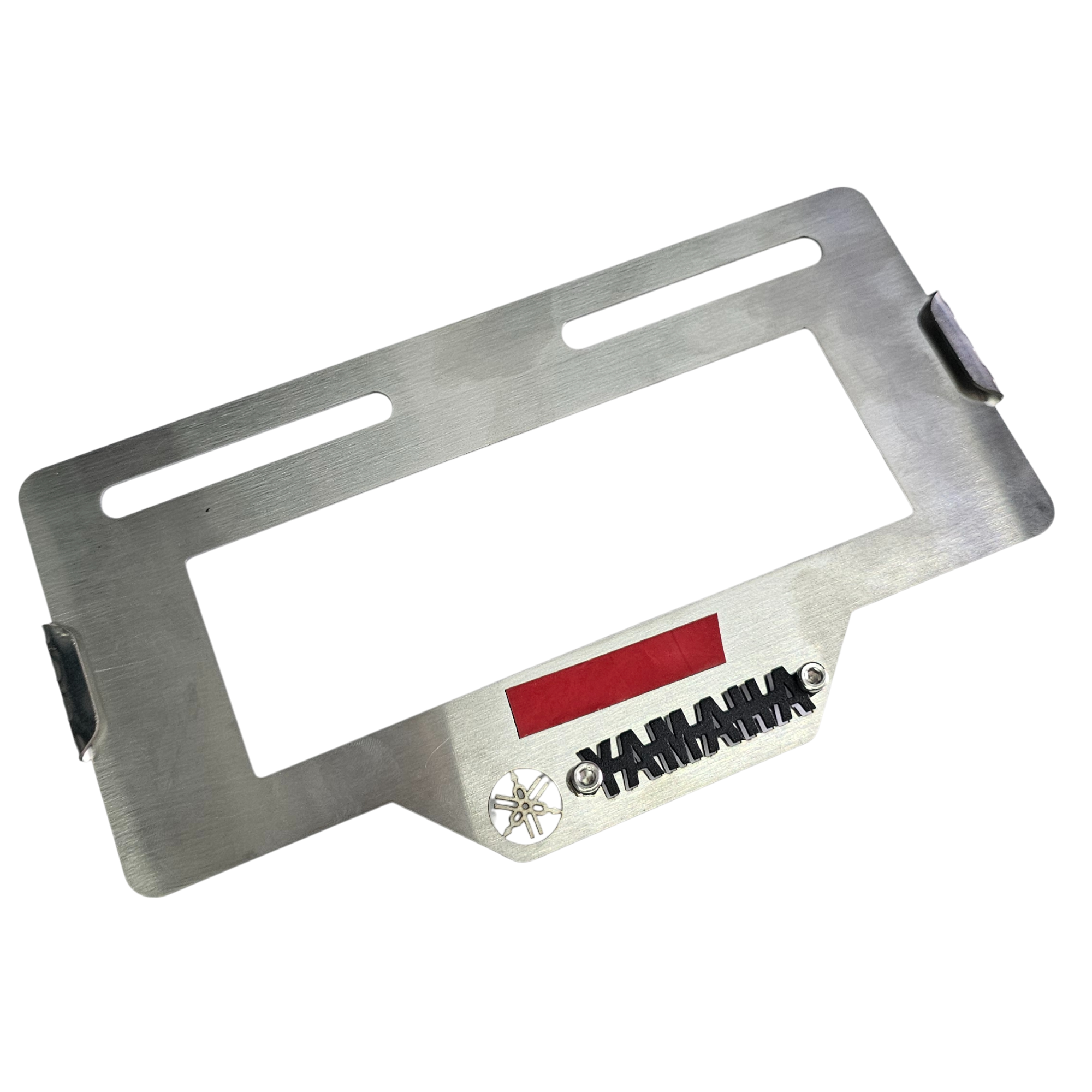 PORTA PLACA EN ACERO YAMAHA