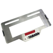 PORTA PLACA EN ACERO YAMAHA